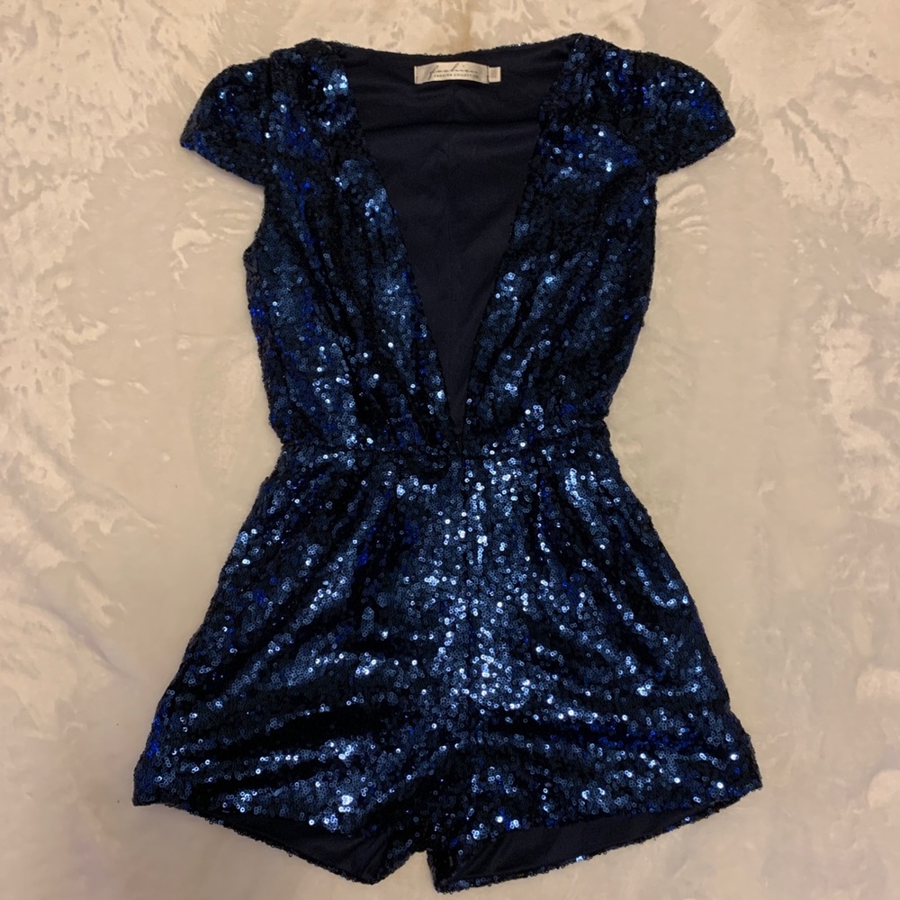 Sequined Romper